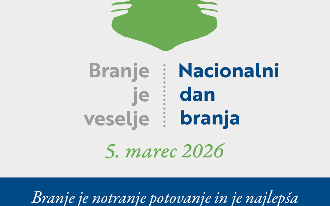 Vabilo k sodelovanju v nacionalnemu dnevu branja 2026